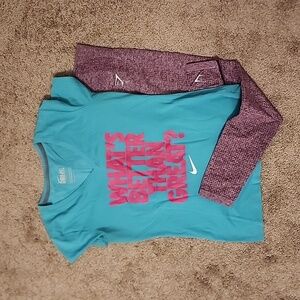 Gymshark Leggings Medium, Nike Medium Tee